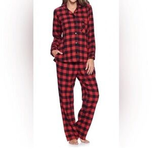 Wondershop Red and Black Plaid Sleepwear